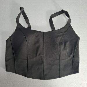 OFFLINE By Aerie Real Me Hold Up! Corset Sports Bra Size L